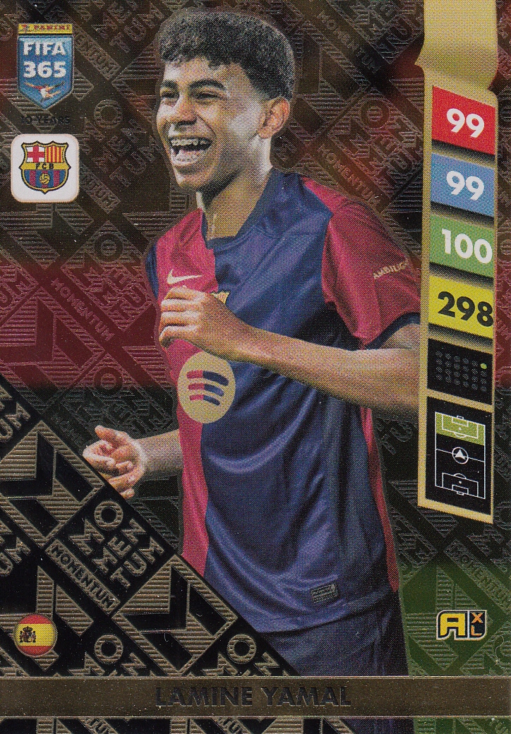 Panini Fifa 365 2025 Adrenalyn XL Momentum Yamal karta kolekcjonerska