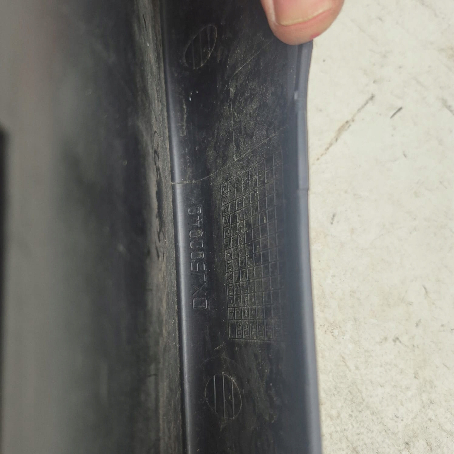 RANGE ROVER III L322 LIFT 06- cover moulding spoiler accessories front