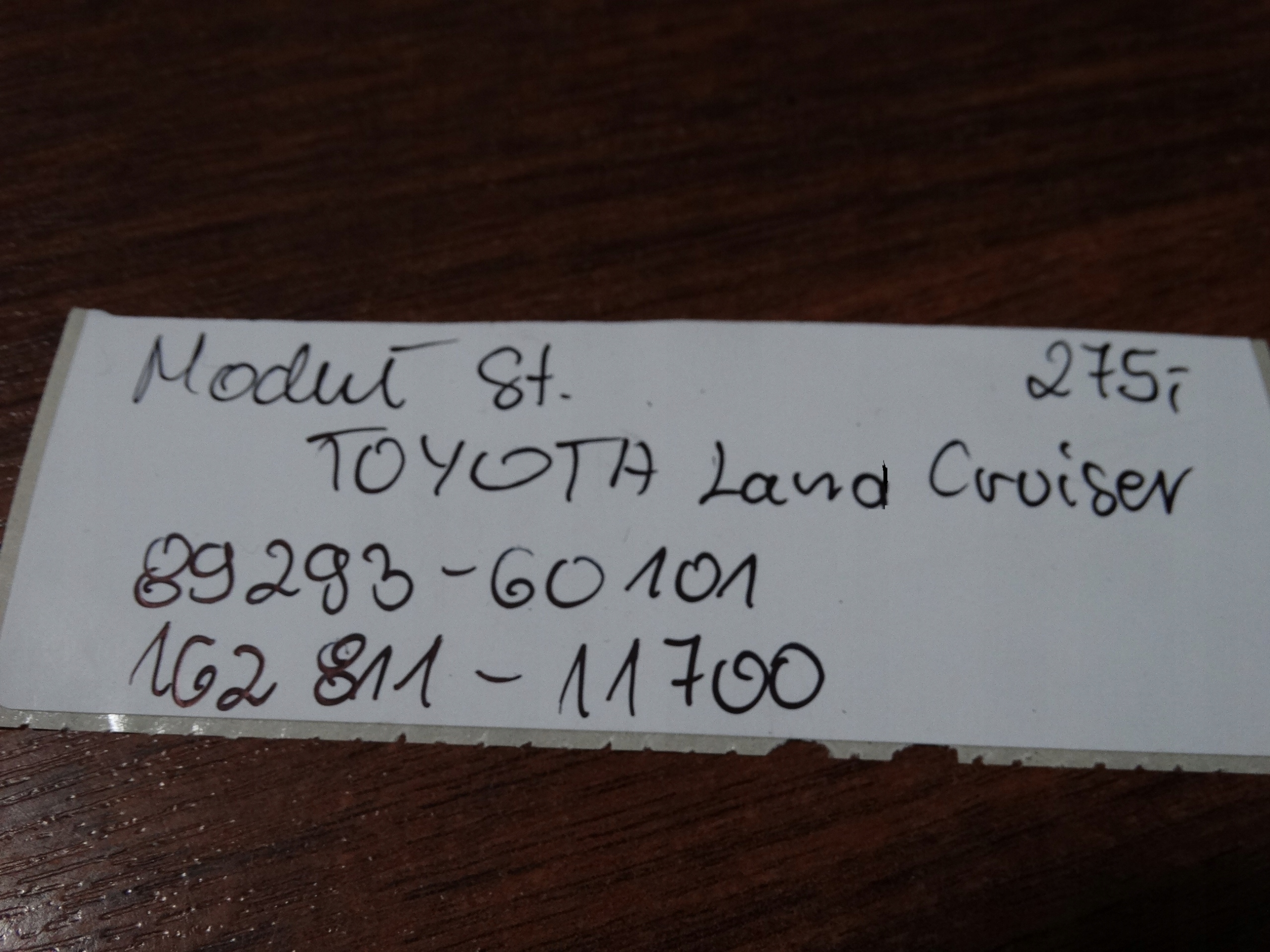 IDEALNY module control unit TOYOTA LAND CRUISER 1 9