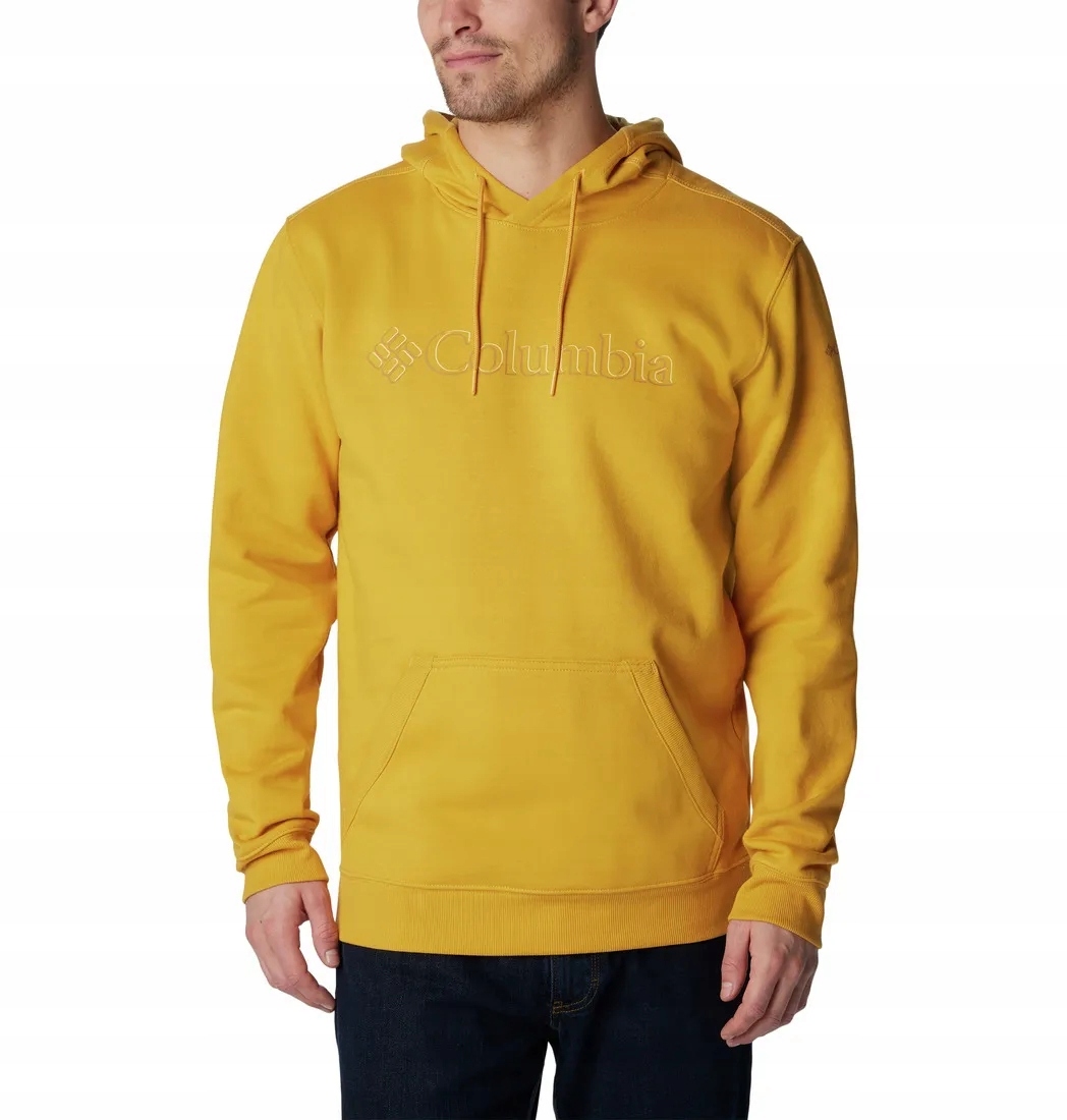Mikina s kapucí Columbia Csc Basic Logo II oranžová 1681664756 r L