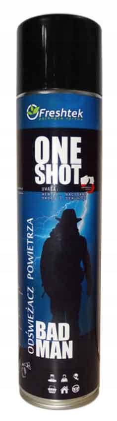 

One Shot Odświeżacz Powietrza Bad Man 600 ml