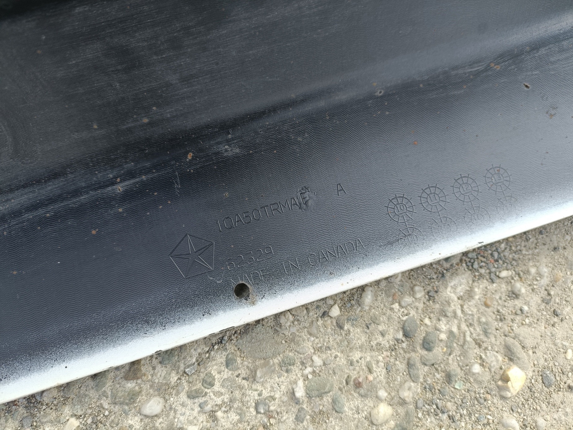DODGE CHARGER 2019- right moulding threshold original PW7 1QA50TRMAE