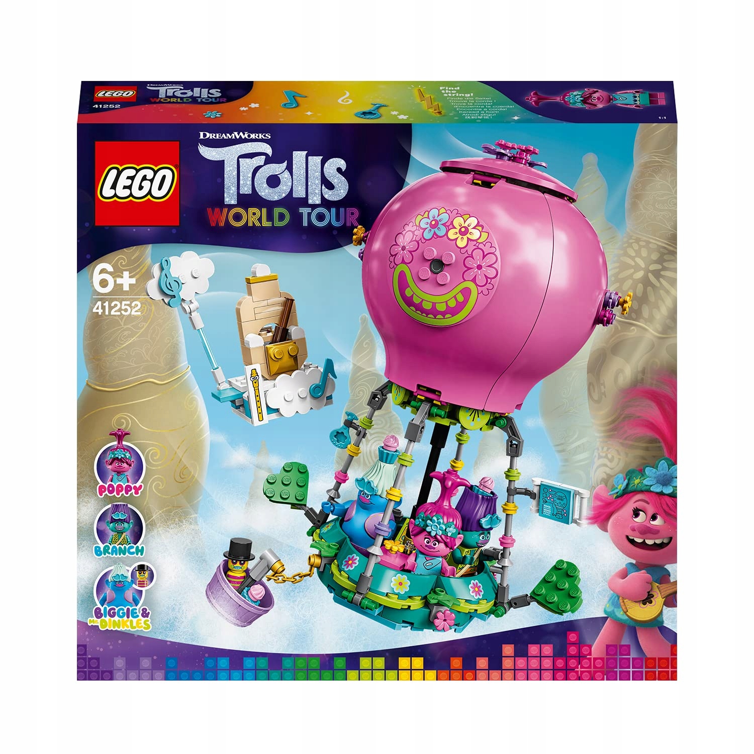 Zestaw konstrukcyjny Lego Trolls World Tour 41252 Wiek dziecka 6 lat +