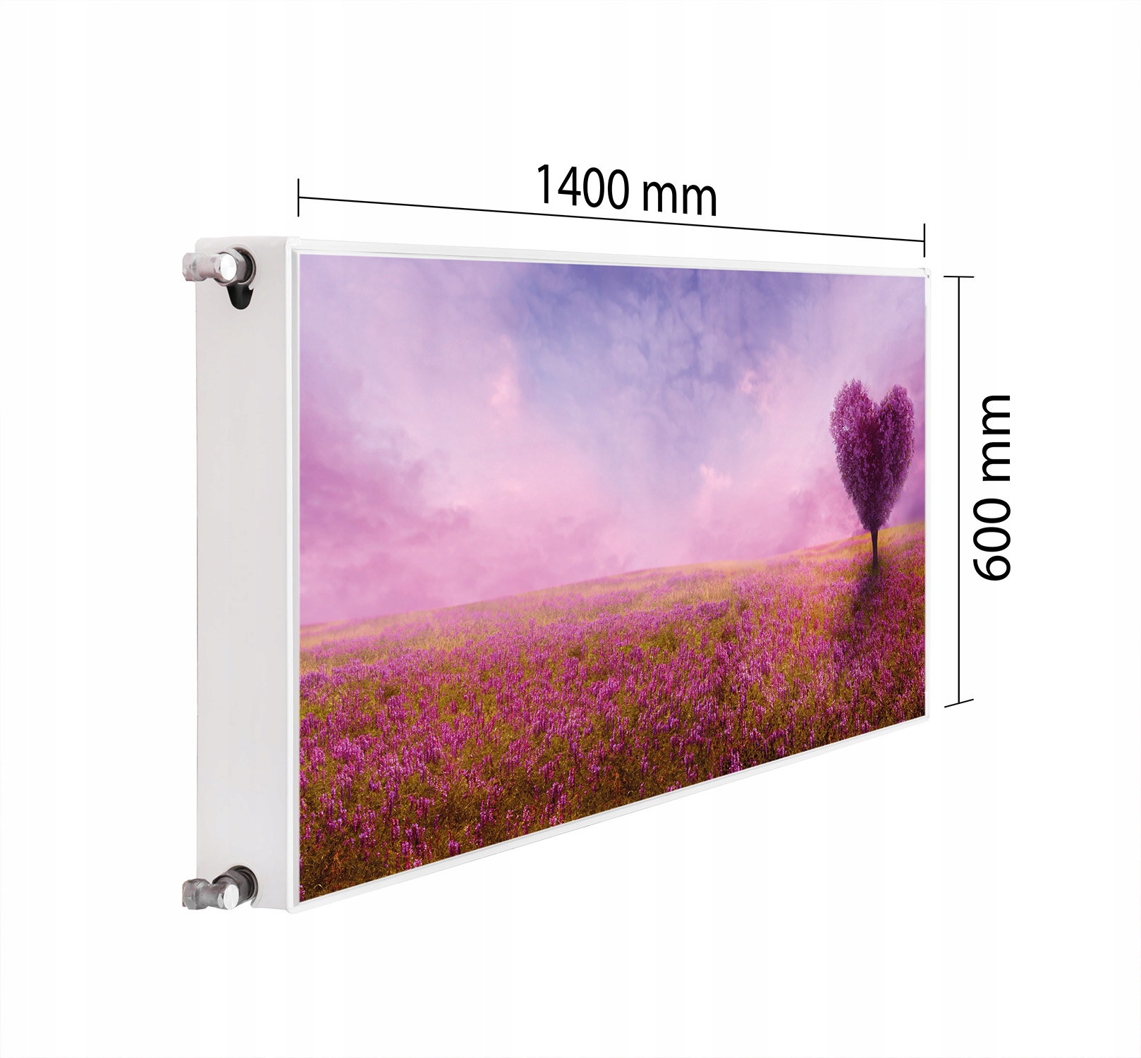 Magnetická Maska Na Radiátor 140x60 Dřevo Podložka Magnet