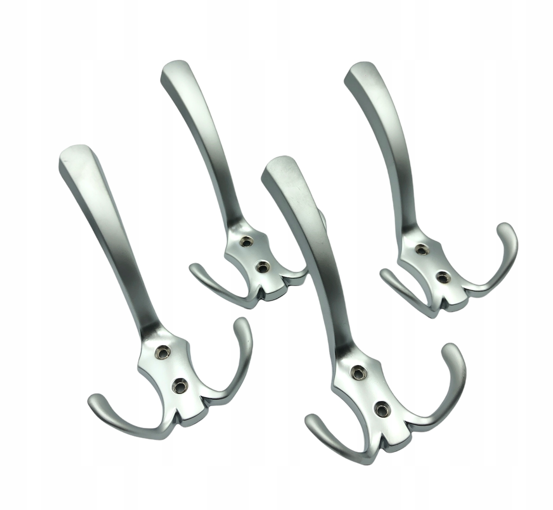 

4x Wieszak Meblowy 3 Aluminium Mat duży