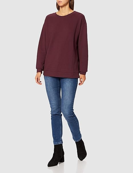 Noppies Bordový Volný Těhotenský Svetr Z Úpletu, Velikost 6FA