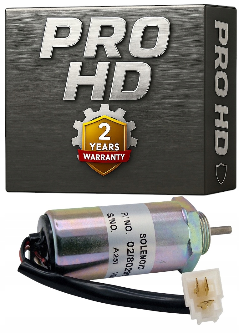 Isuzu 12V 3LA 3LB 3LD 4LB 4LC 4LE solenoid hasicí cívka