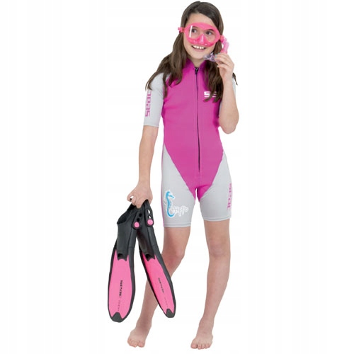 Skafandr dětské plavky z pěny 1,5 mm Seac Hippo na 3 roky