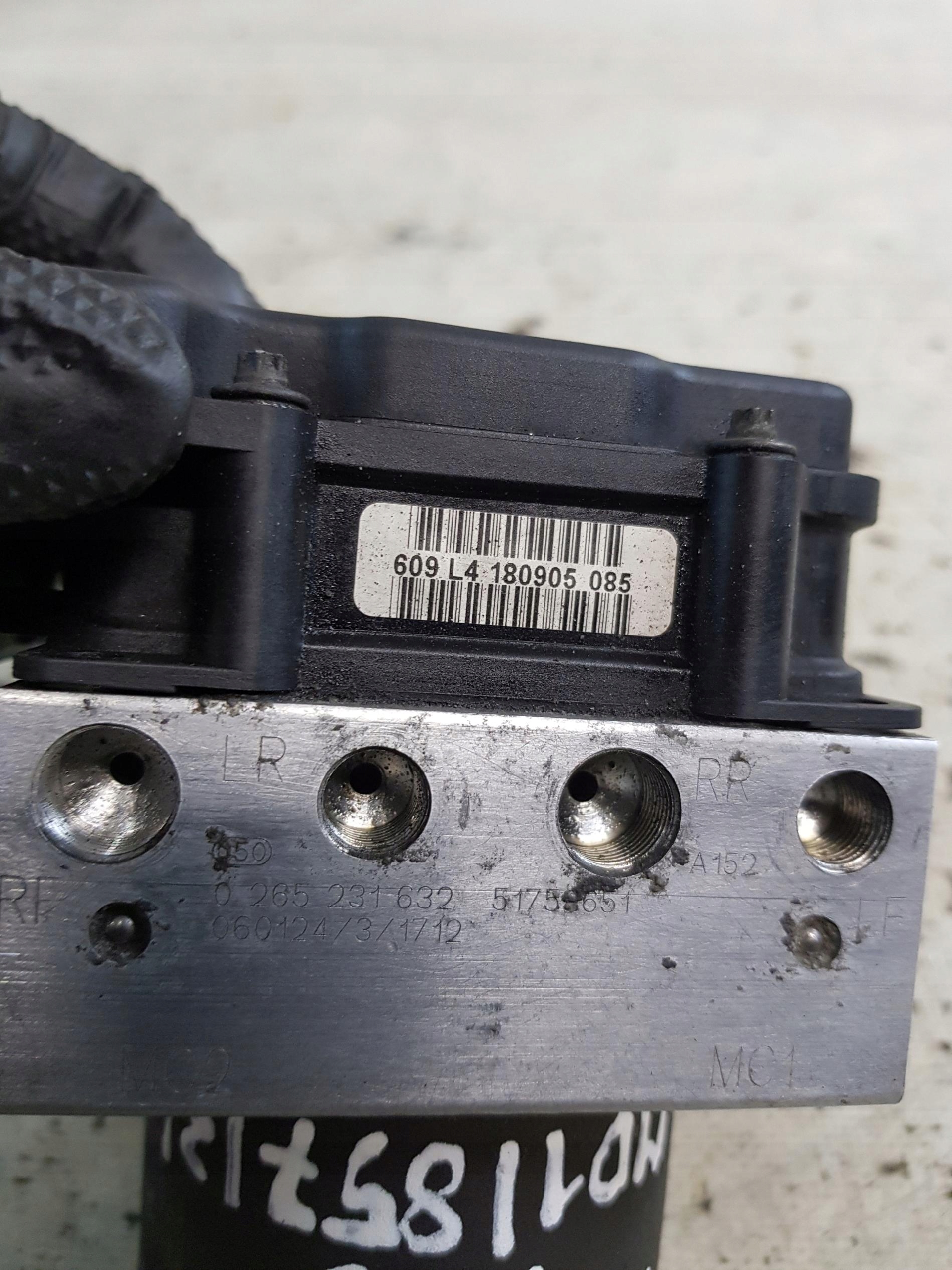 pompa ABS ALFA ROMEO 147 1.6B 51753651 0265800470