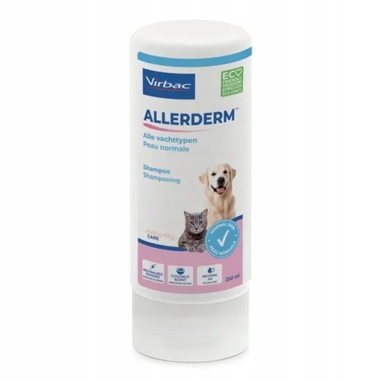 Virbac Allerderm Šampon pro psy a kočky pro normální pokožku 250ml Virbac