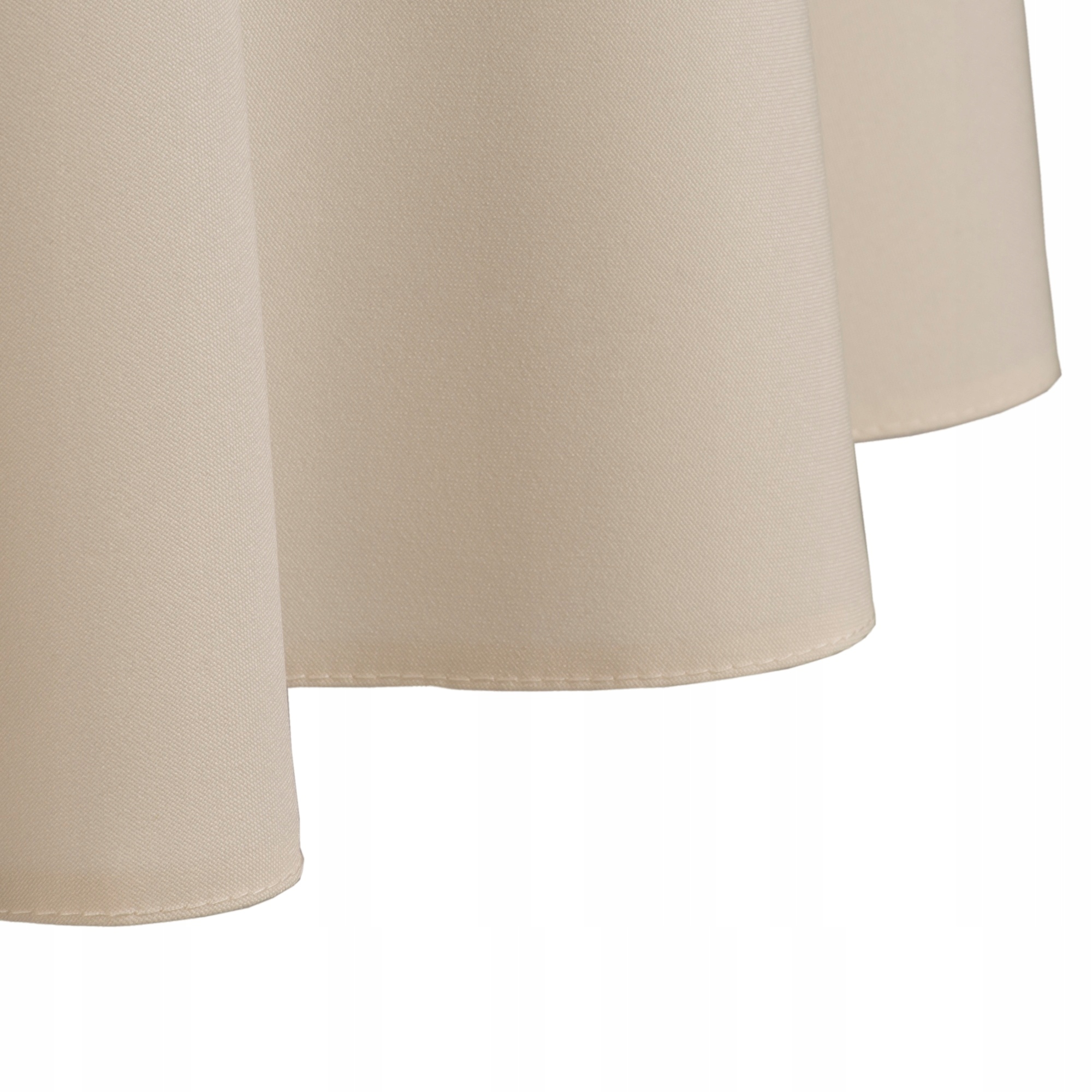 ELEGANCKI GŁADKI OWALNY OBRUS OWAL ECRU 120x180 Marka bez marki