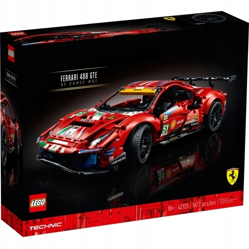 Lego Technic 42125 Ferrari 488 Gte „af Corse #51”
