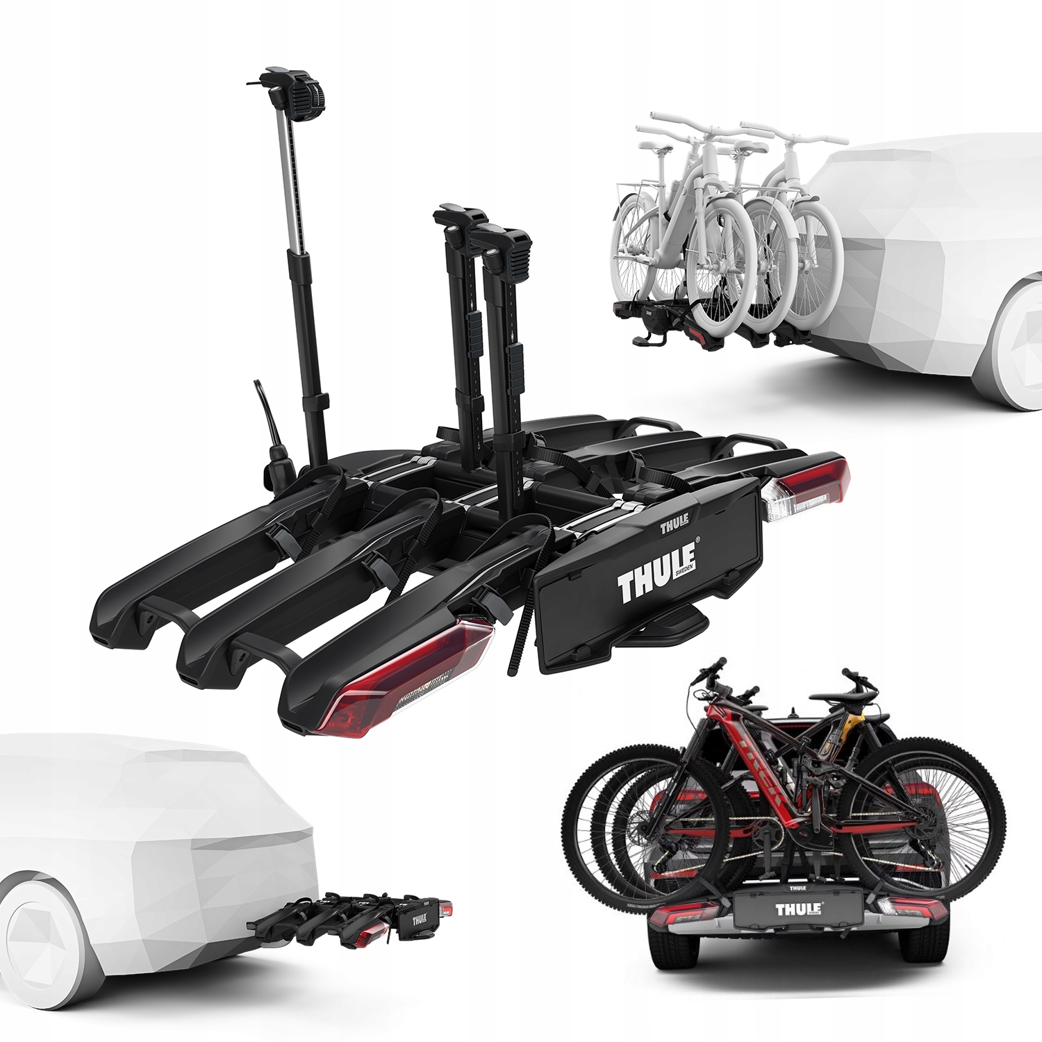 Składana platforma ROWEROWA na hak THULE EPOS 3