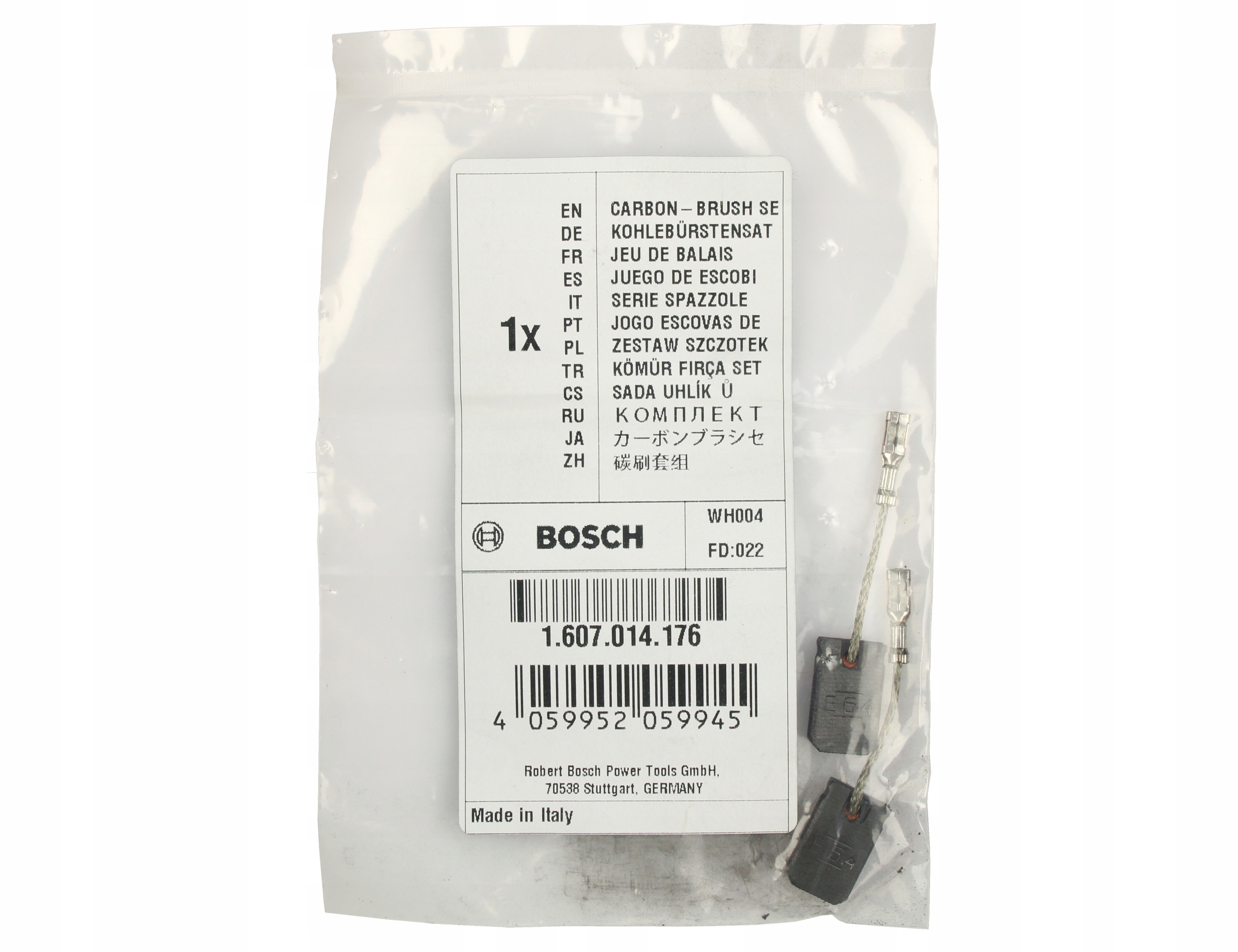 Szczotki węglowe KPL. bosch 1607014172 1607014176 Typ inny