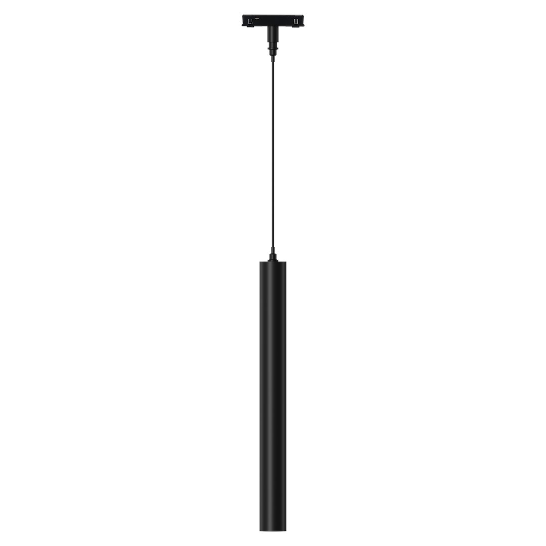Magnetická kolejnicová lampa černá závěsná trubka Cct Led 7W 48V Milagro