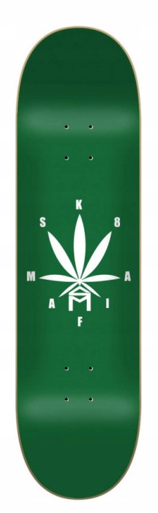 Skateboardová Deska SK8MAFIA How High Green 8" x 32" (SMDE0022A037)