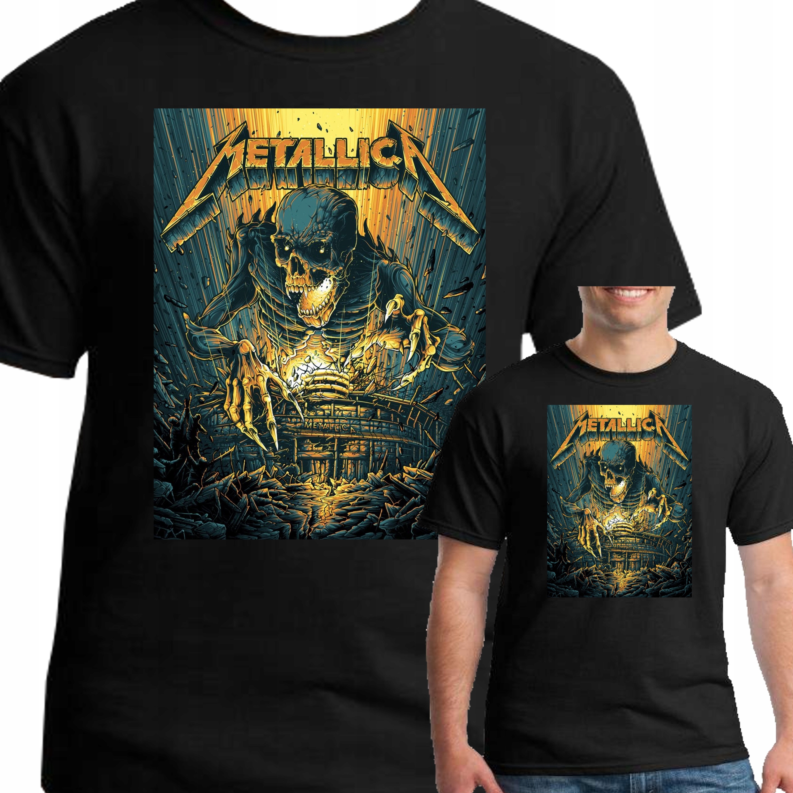

Koszulka Metallica Metal Prezent L 3074 Czarna