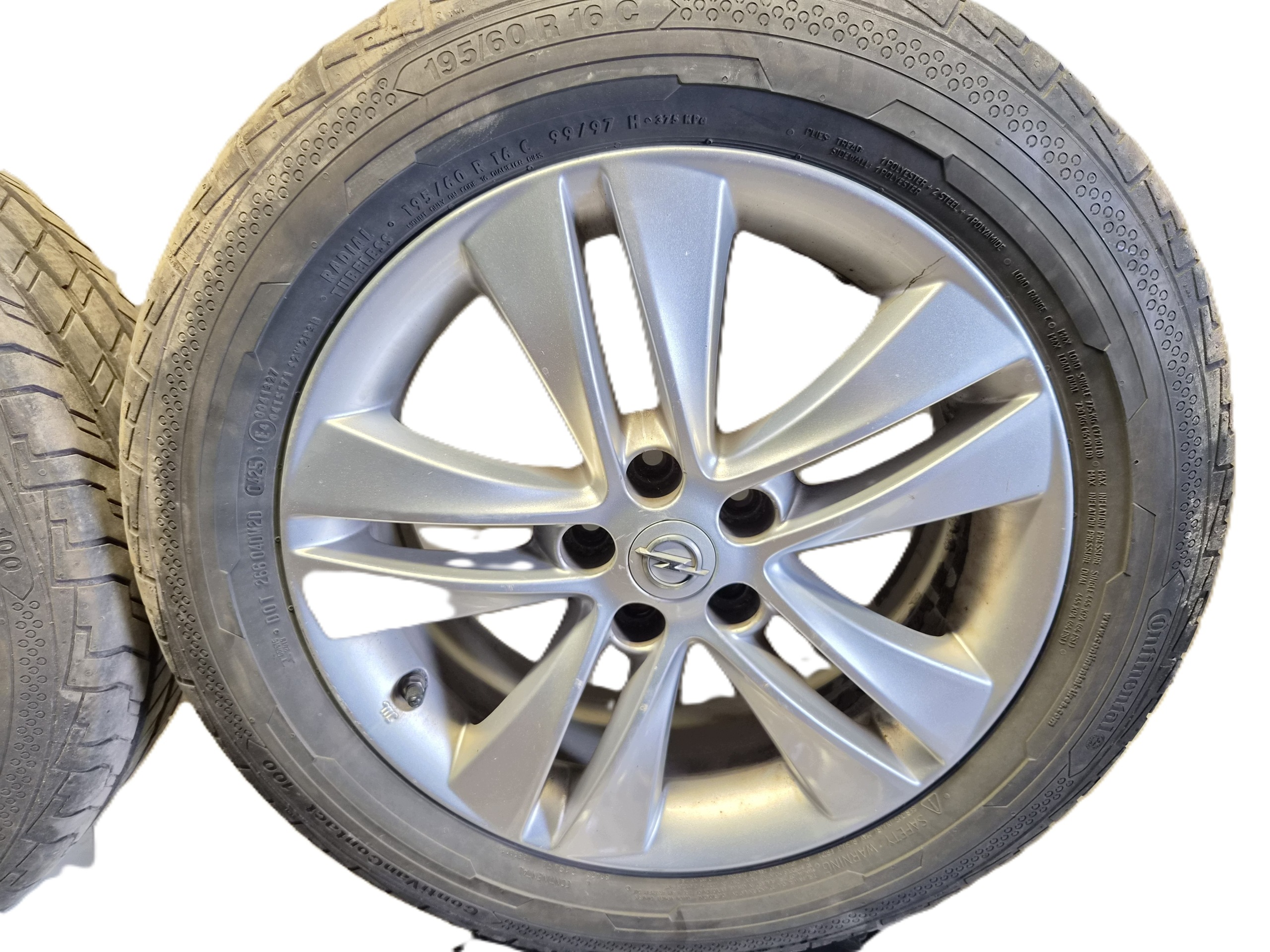 discs aluminium 16 tyres 2025R OPEL COMBO D 51986286