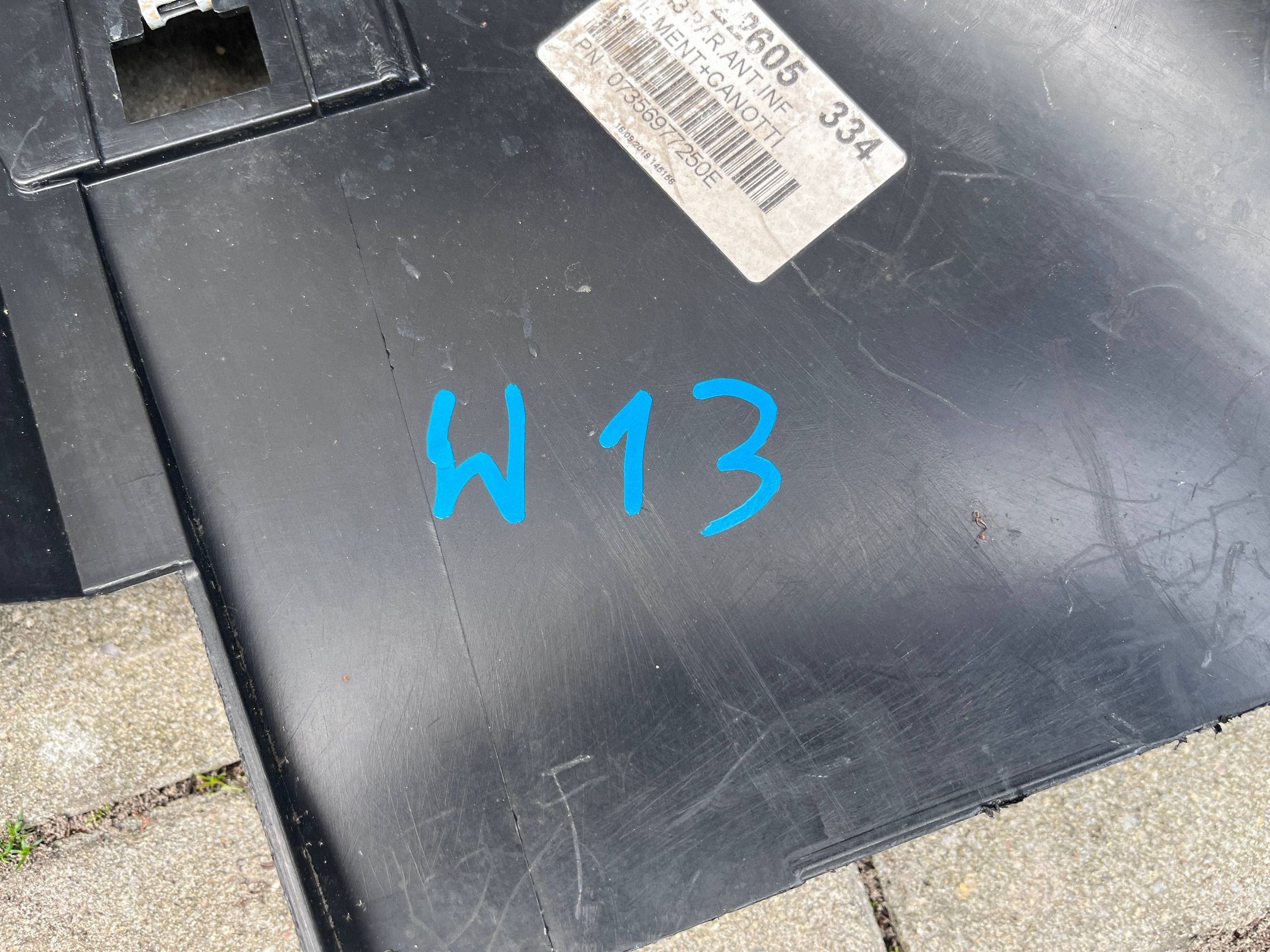 FIAT 500X 18- bumper front front DOL of a bumper 735686032