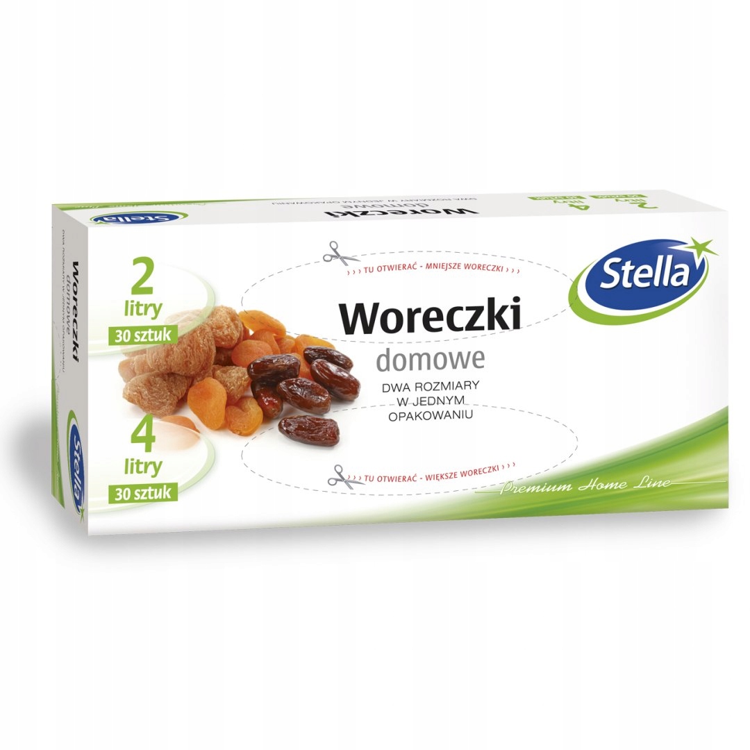 

Woreczki domowe 2l x 30szt. i 4l x 30szt. Stella