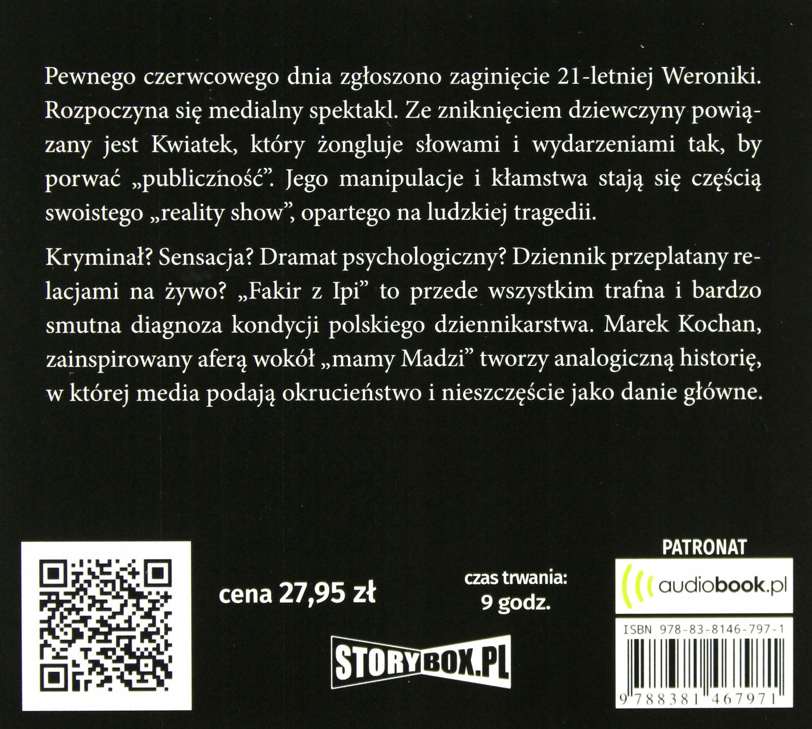 FAKIR Z IPI - MAREK KOCHAN [AUDIOBOOK] Stan opakowania oryginalne