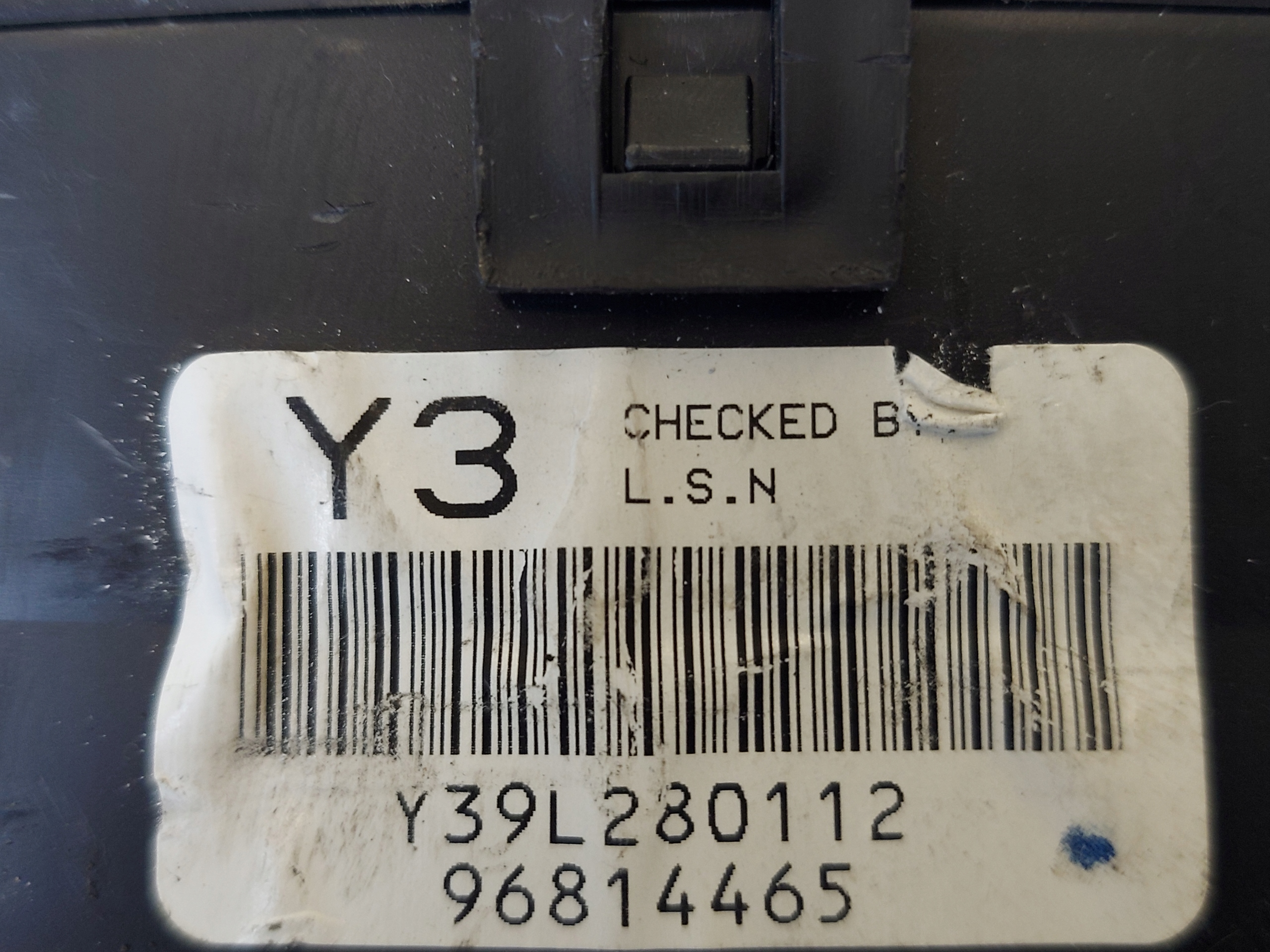 kilometar sat brzinomjer sat CHEVROLET AVEO 1.2 B 96814465