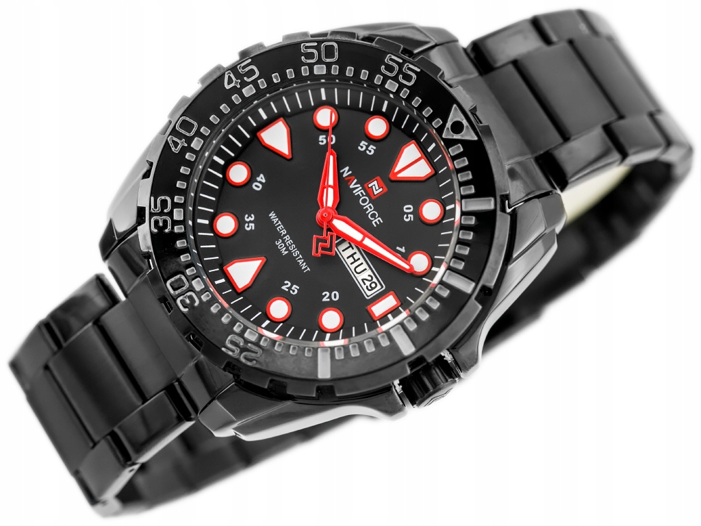 

Zegarek męski Naviforce zn058b +box +grawer