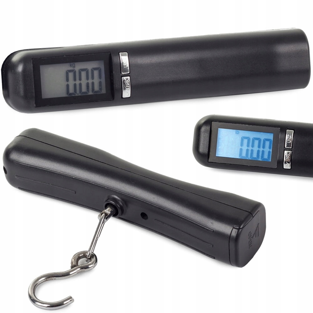 Waga podróżna do bagażu z podświetlanym wyświetlaczem LCD, do 40 kg