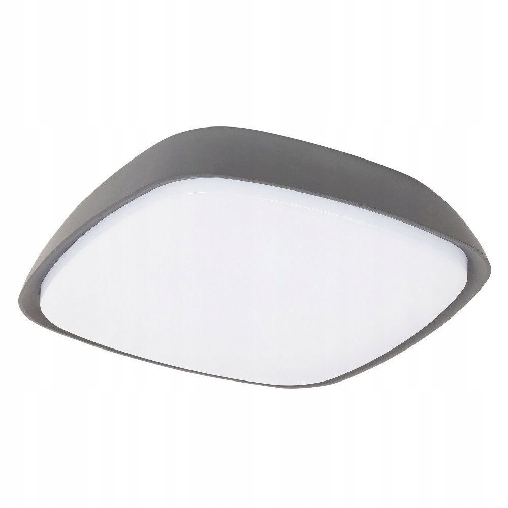 Antracitové stropné svietidlo vonkajšie, lampa na strop