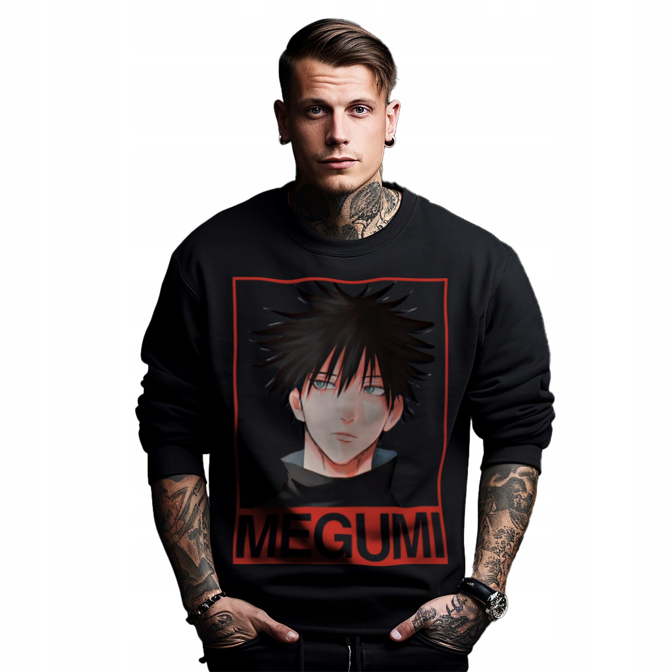 Mikina s potiskem Anime Megumi