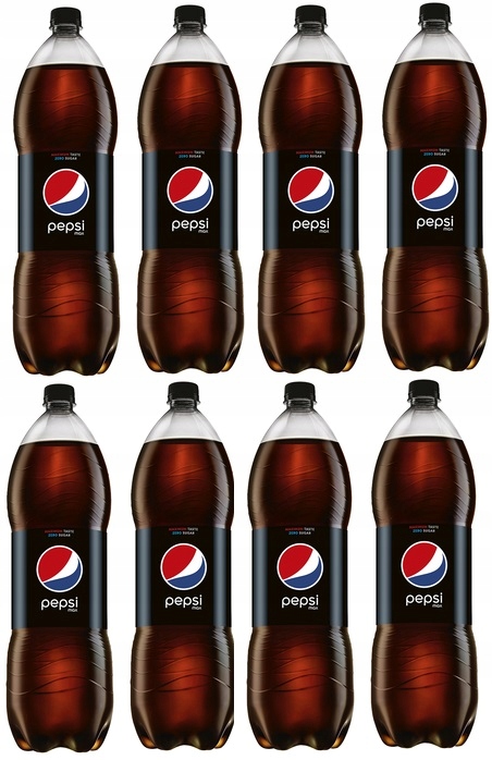 8x 2L Pepsi Max bez cukru Zgrzewka