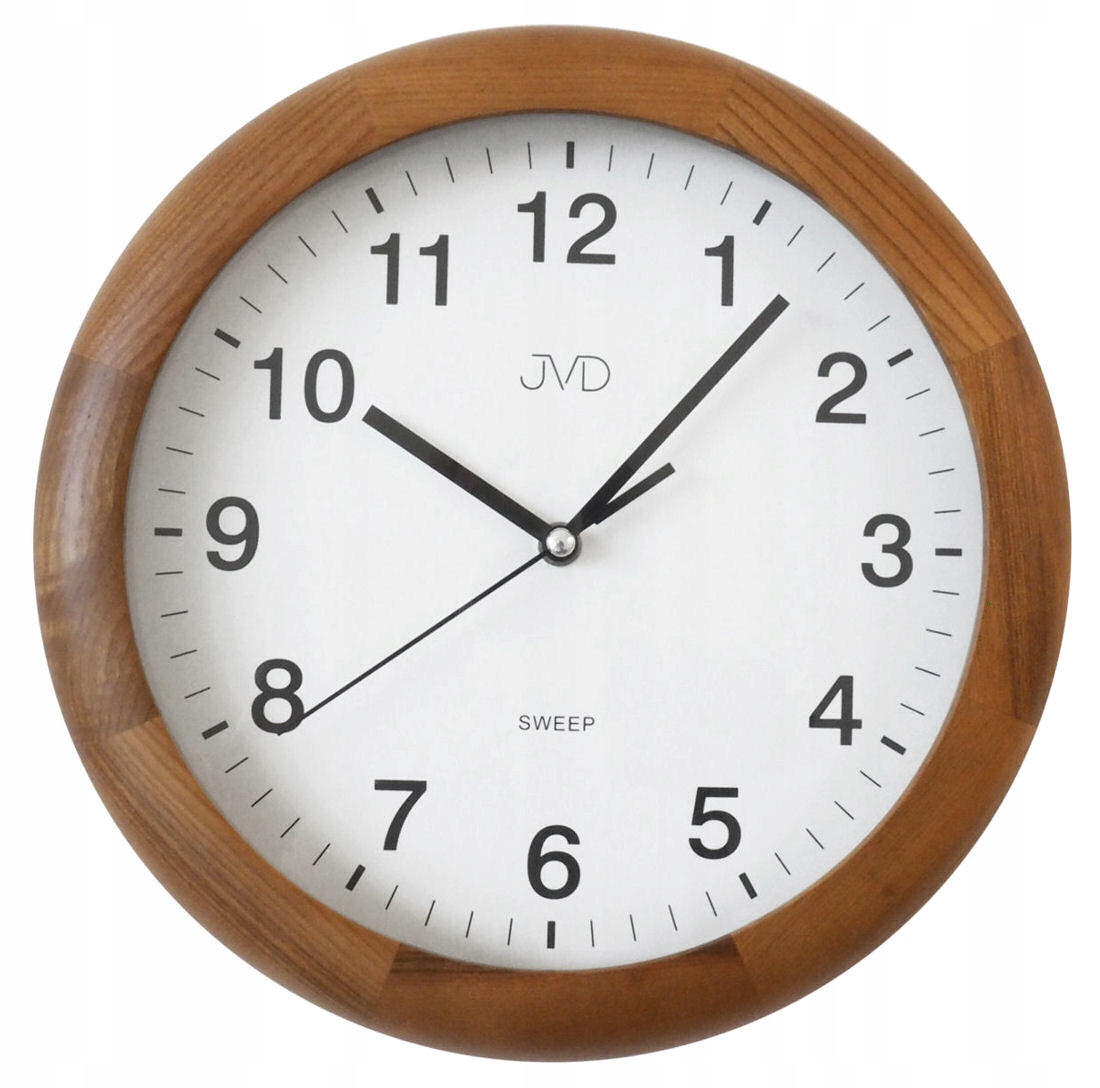 Čitateľný Drevený Tichý Nástenný Hodinový Stroj NS19020.11