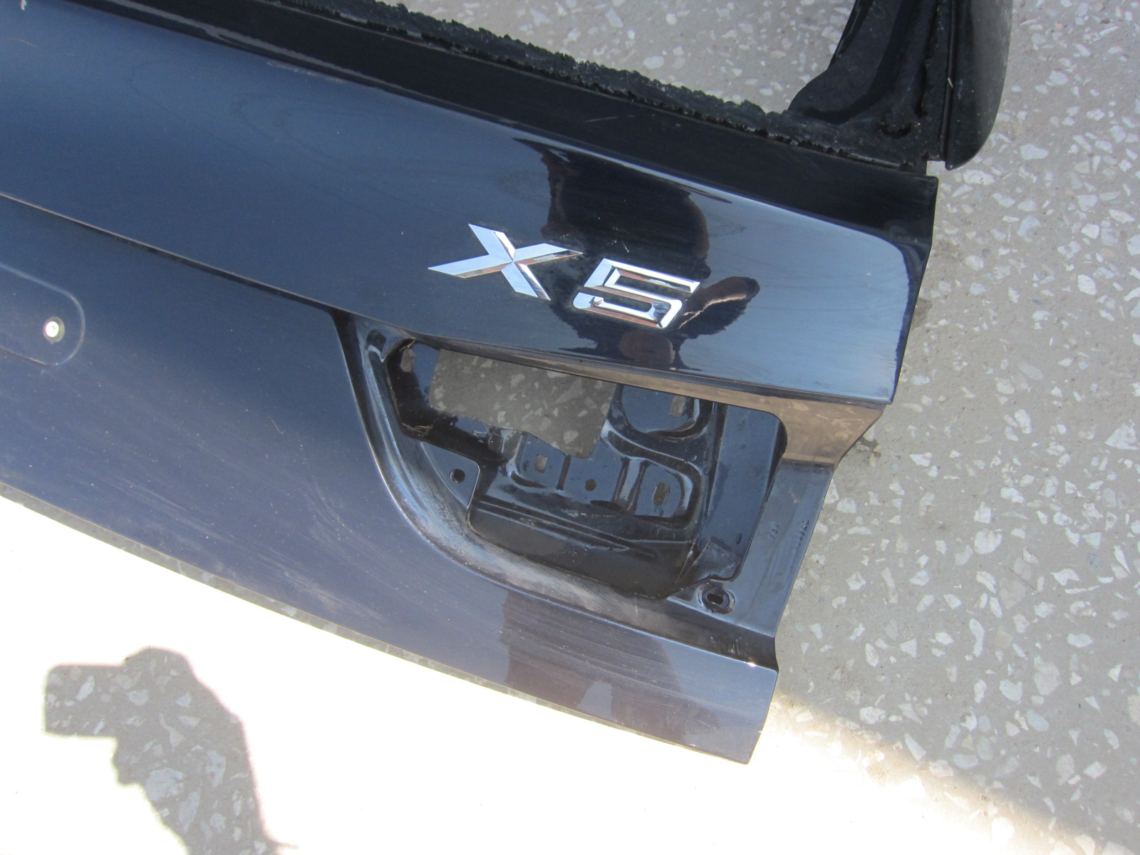 BMW X5 F15 boot doors rear part boot black