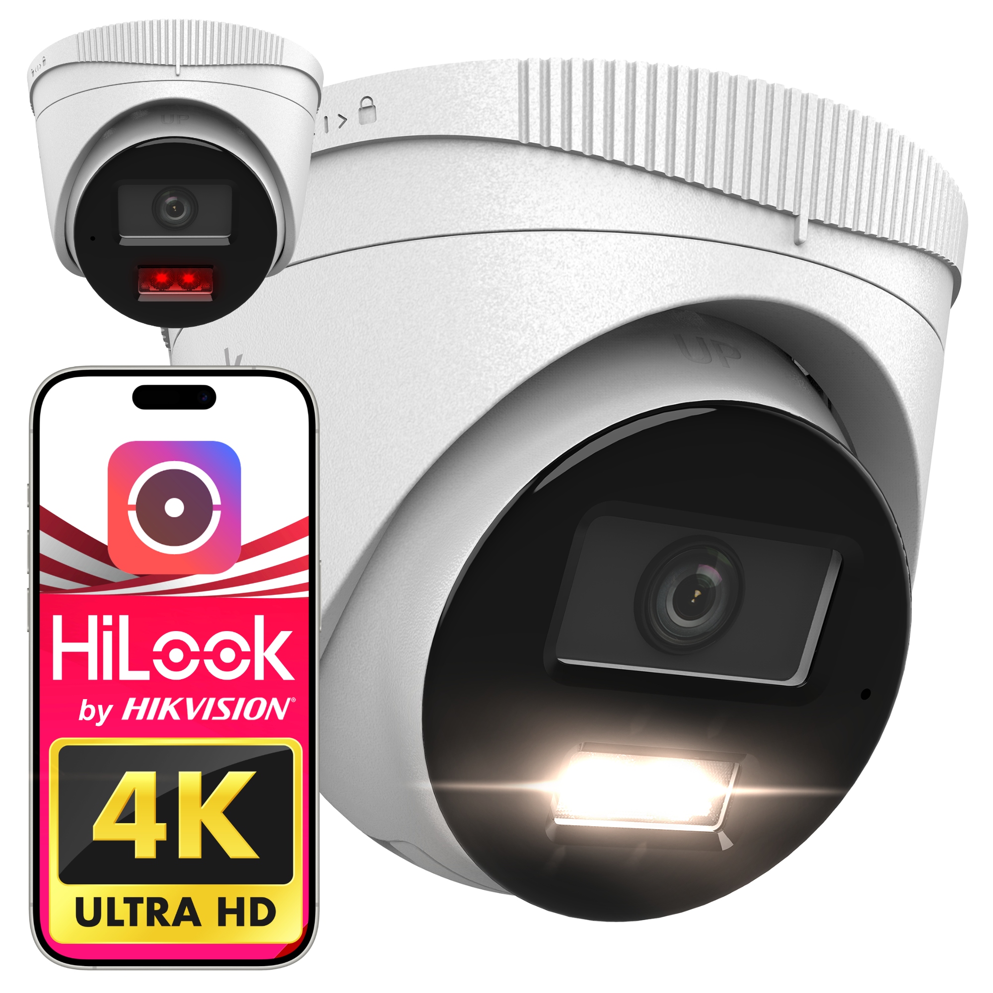 Kamera Ip IPC-T280HA-LU Zewnętrzna 8MPX IR30M Smart Hybrid Light Detekcja