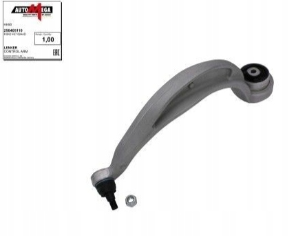 Automega 250405110 Rameno Pravé Přední Spodní Audi A4B8, A5 07-17, Q5 08-17