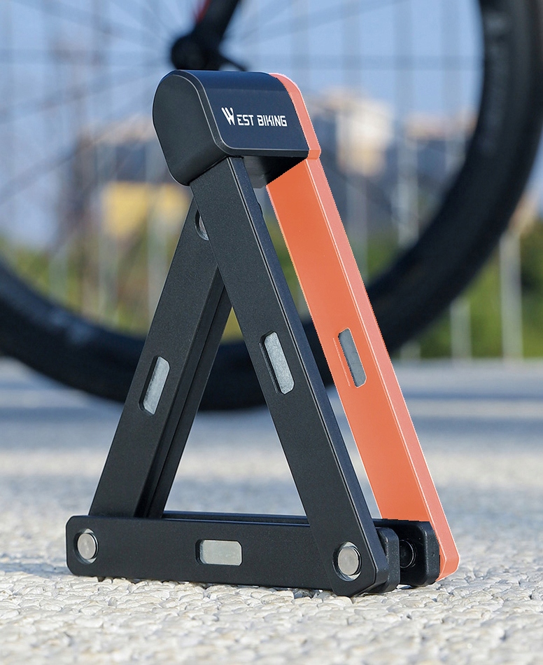 ZAPIĘCIE ROWEROWE ZAMEK SKŁADANE NA ROWER WEST BIKING KŁÓDKA Kod producenta YP08