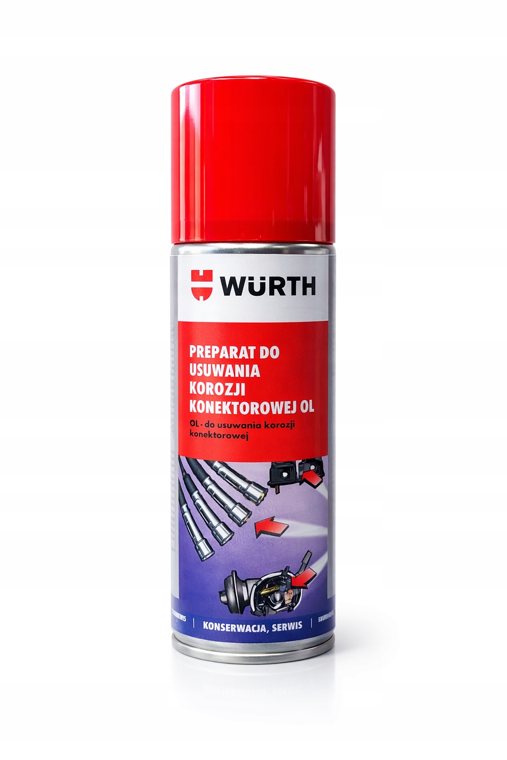 Wurth Środek Do Czyszczenia Styków Zmywacz Korozji Konektorowej Spray 200ml