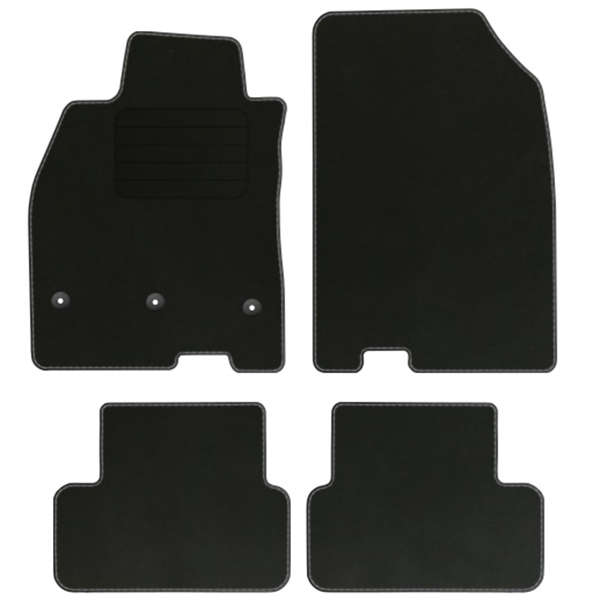 Renault Fluence 2009-2016 velurové koberce Comfort