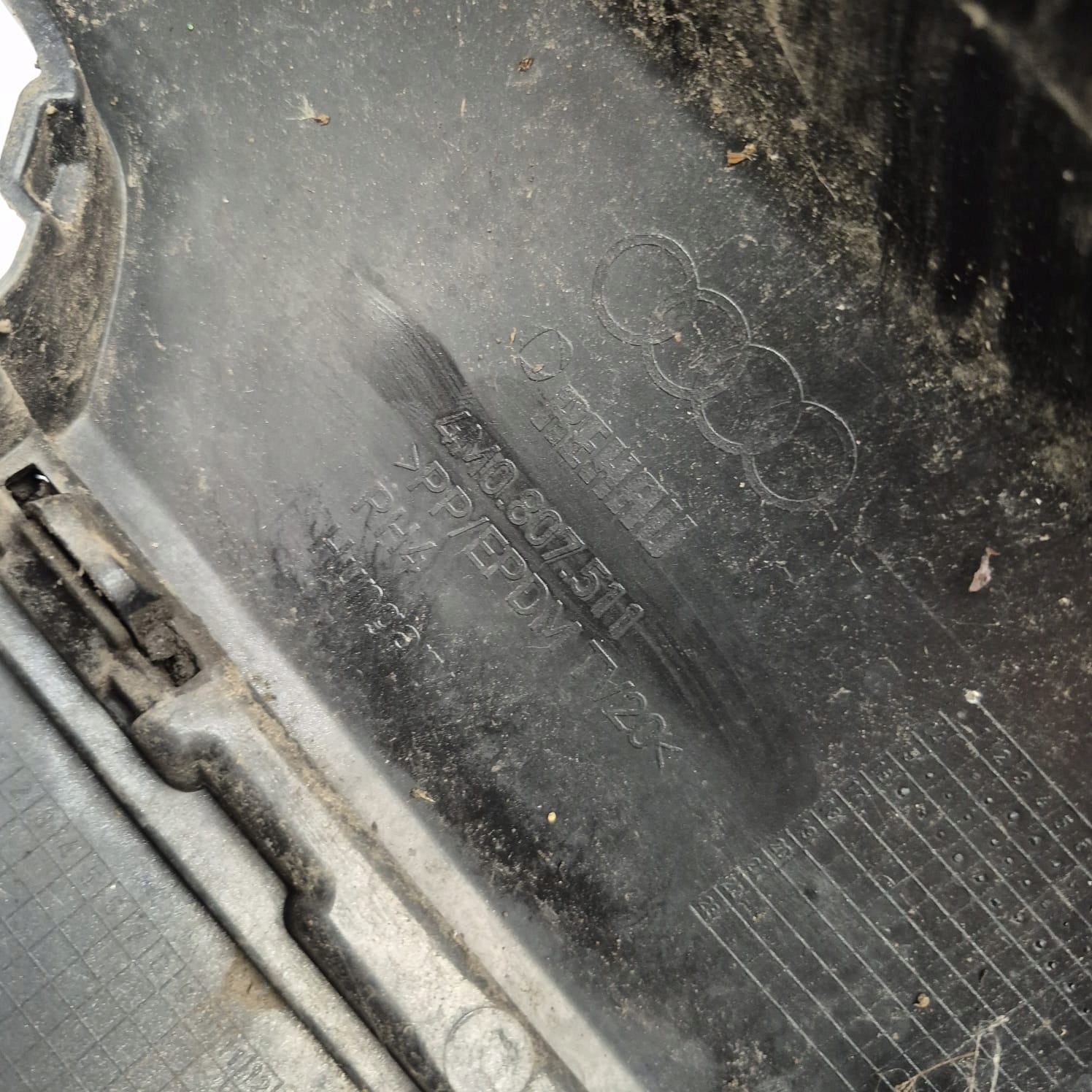 AUDI Q7 4M S-LINE bumper rear part rear