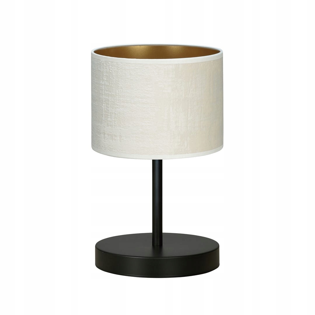 Nočná lampa s tienidlom Hilde biela