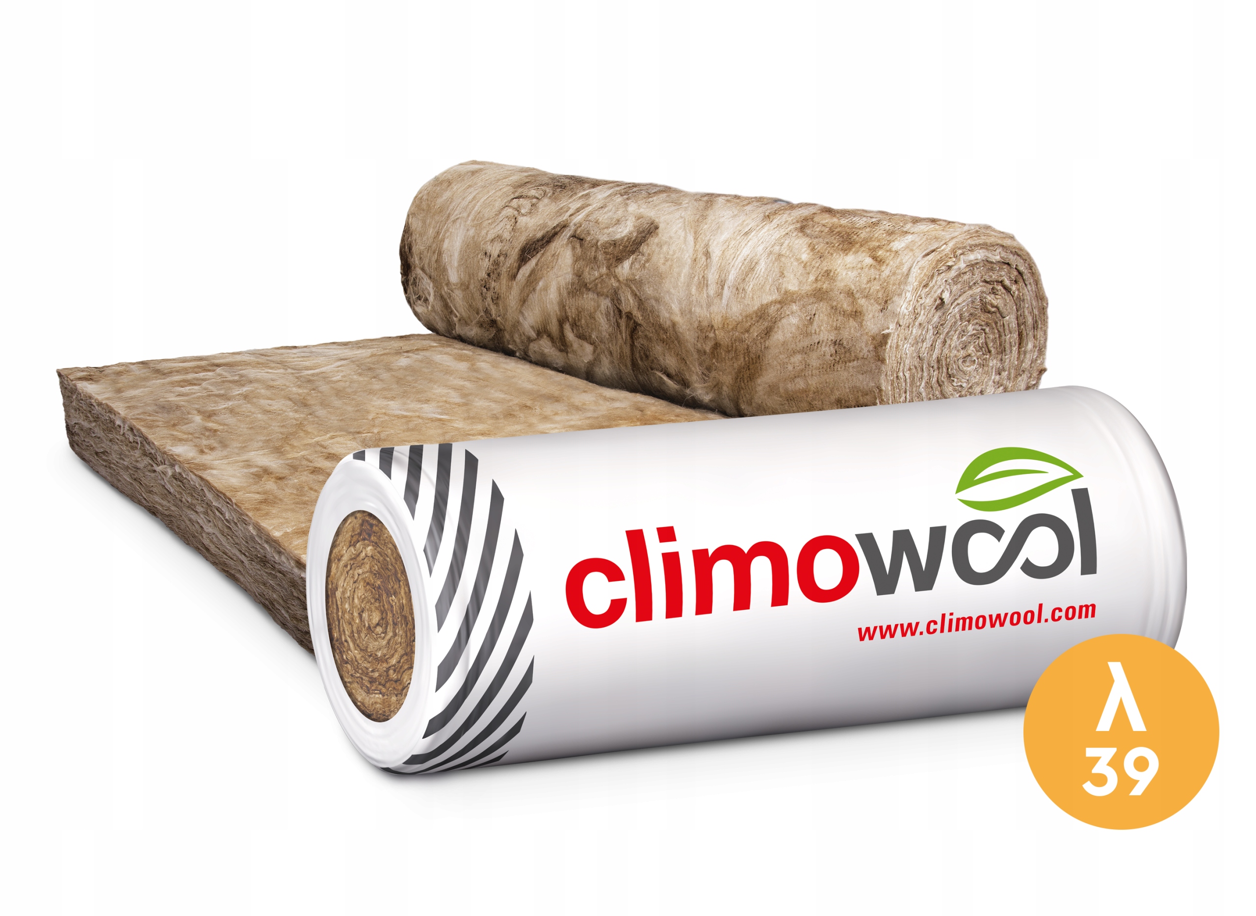 DF39 wełna mineralna 10cm w rolkach Climowool lambda 039 paczka 9,24m2