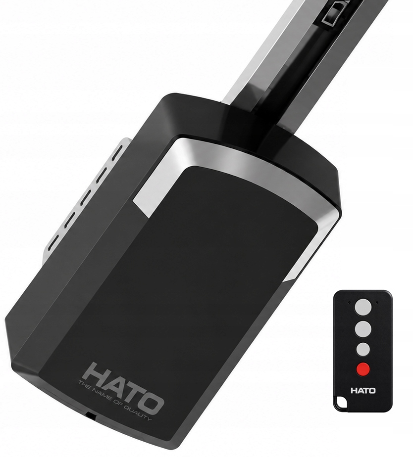 Pohon pro garážová vrata Hato Silent 300 1 x dálkové ovládání 1000N