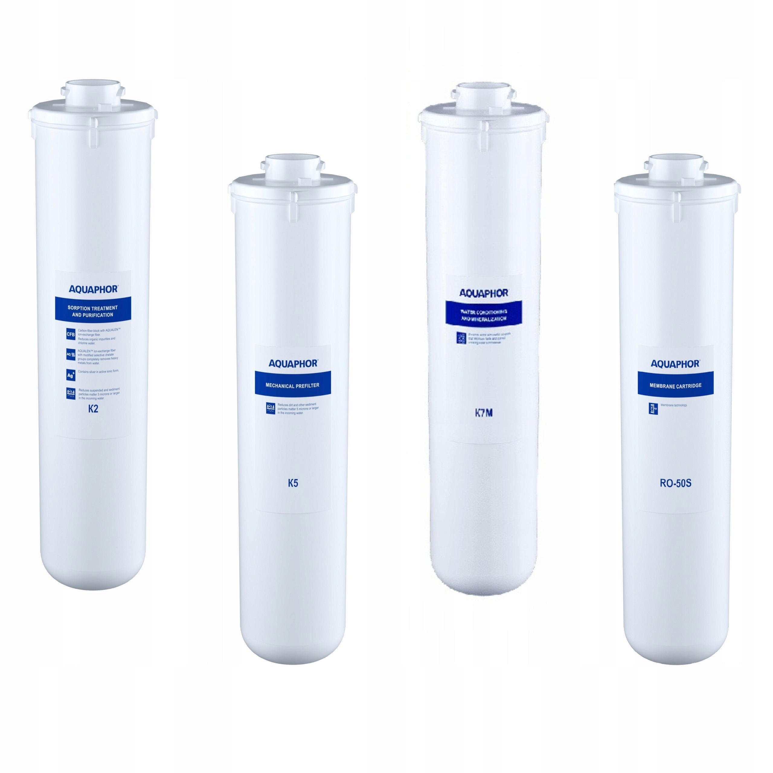 Sada náplní pre Aquaphor Morion K5, K2, K7M, RO-50S