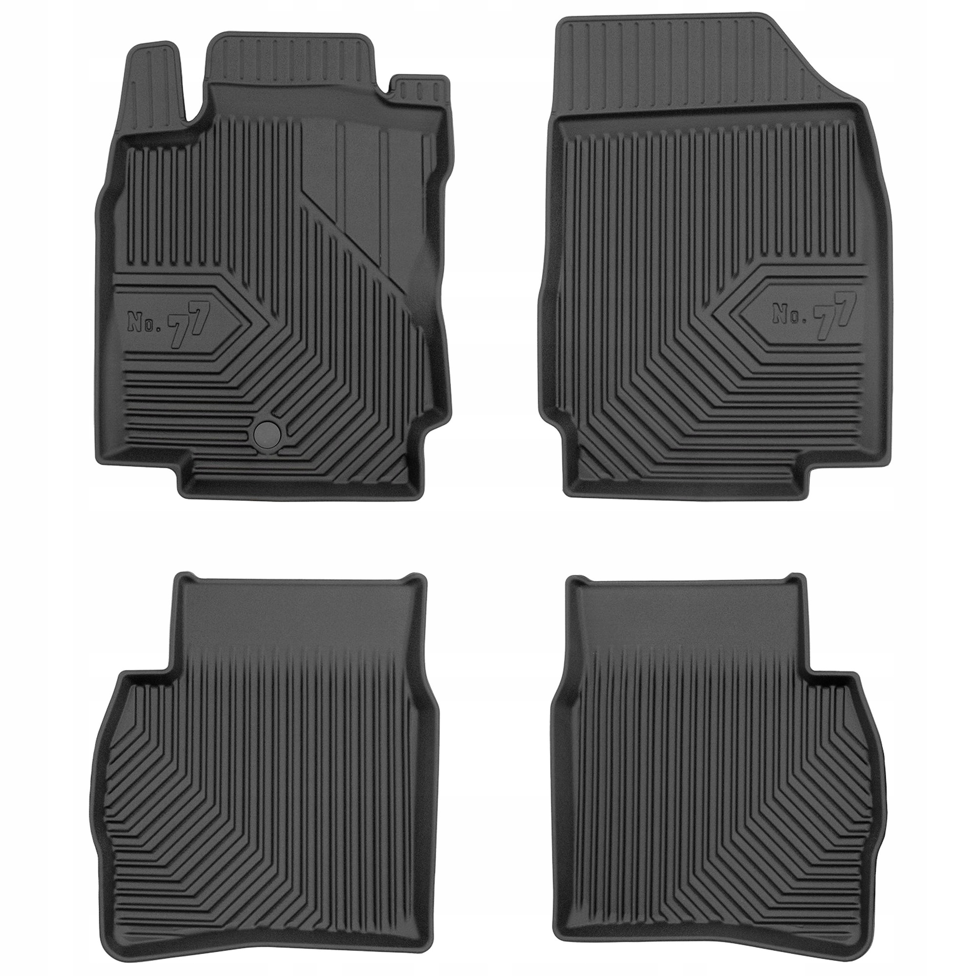 Gumové koberce č.77 pro Nissan Note I 2006-2012