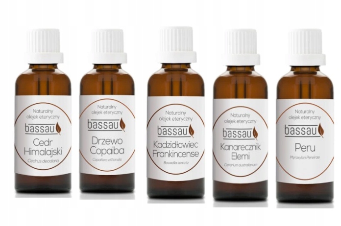 

Sauna Zestaw Olejków Mix Żywiczny (5x15 ml) Bassau