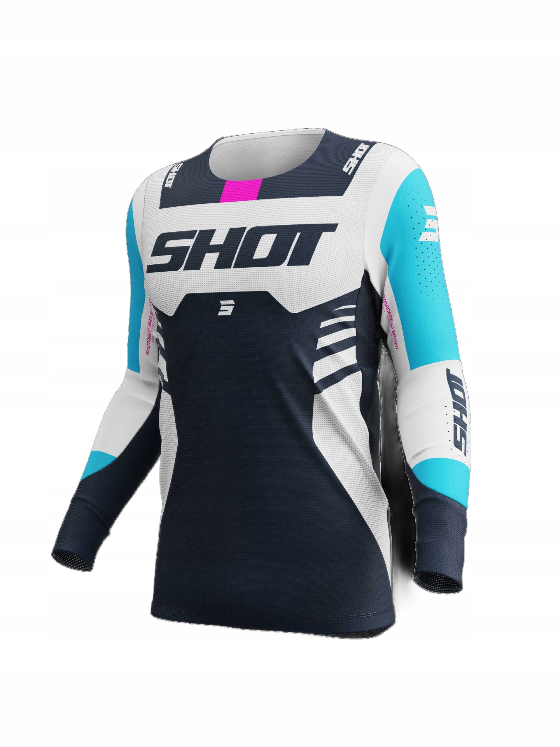 Mikina Na Crossovú Štvorkolku Shot Aerolite Sprint Blue M A05-12A-C01-09