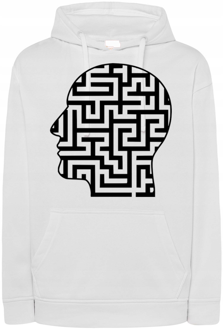 Mikina potisk Hlava Labyrint r.XXL