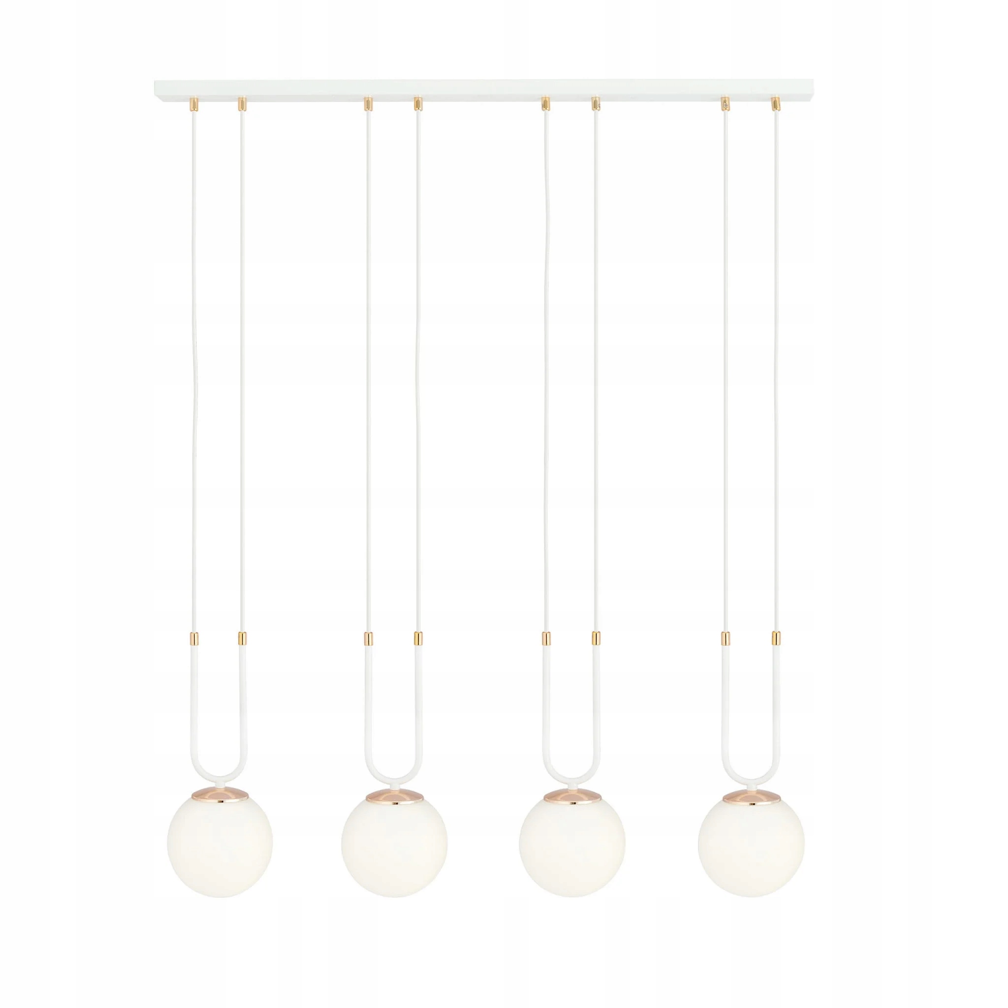 Závěsná lustrová lampa Emibig 4xE14 40W Glam