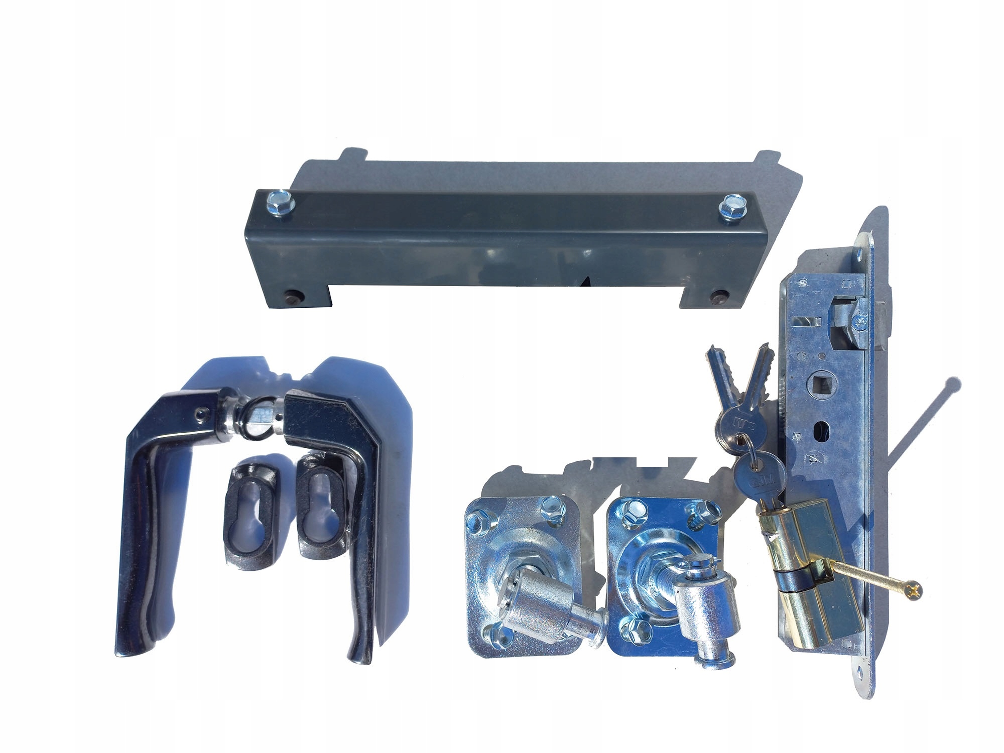 FURTKA 150cm antracyt grafit PANELOWA dwa SŁUPKI RAL7016 ogrodzeniowa 153cm Wysokość maksymalna (cm) Do 150