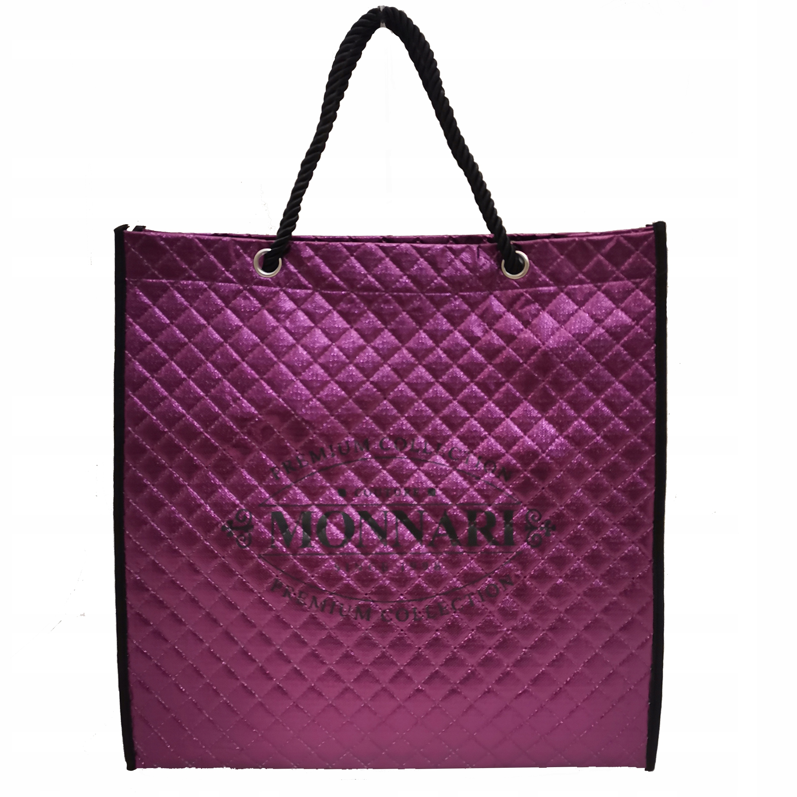 

Torba Monnari Shopper 0030-014 fiolet na zakupy